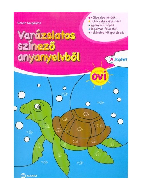 Varázslatos színező anyanyelvből OVI - A kötet