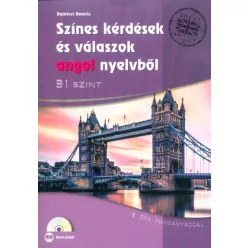   Színes kérdések és válaszok angol nyelvből /B1 szint - 8 óra hanganyaggal