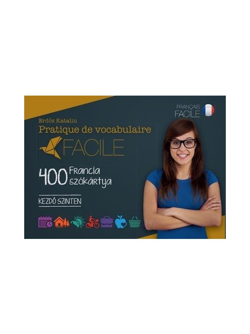 Pratique de vocabulaire Facile - 400 francia szókártya /Kezdő szinten