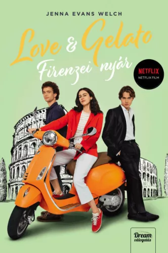 Love & Gelato - Firenzei nyár - Love & Gelato-sorozat 1. rész (filmes borító) - Szórakoztató Irodalom  témájú könyvek és olvasmányok