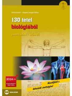   130 tétel biológiából emelt szint - szóbeli - 2024-től érvényes