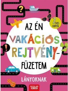 Az én vakációs rejtvényfüzetem - Lányoknak