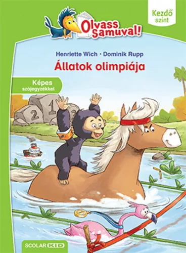 Állatok olimpiája - Olvass Samuval! - Olvasást könnyítő mesék  témájú könyvek és olvasmányok