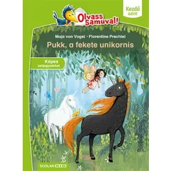 Pukk, a fekete unikornis - Olvass Samuval! - Olvasást könnyítő mesék  témájú könyvek és olvasmányok