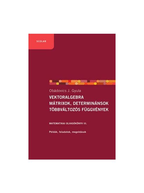 Vektoralgebra, mátrixok, determinánsok, többváltozós függvények /Matematika olvasókönyv III.