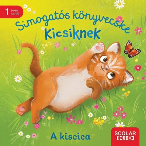 Simogatós könyvecske kicsiknek - A kiscica - Leporellók, képeskönyvek  témájú könyvek és olvasmányok