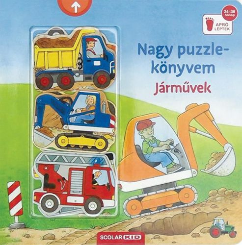 Nagy puzzle-könyvem - Járművek - Leporellók, képeskönyvek  témájú könyvek és olvasmányok