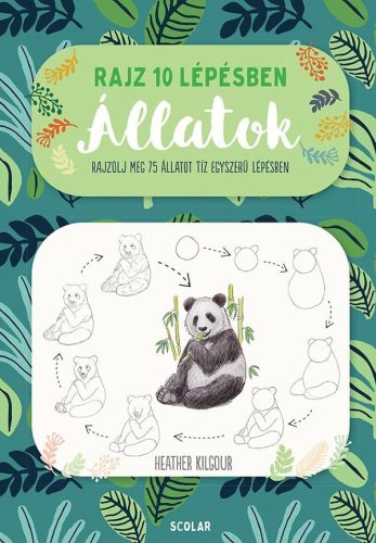 Rajz 10 lépésben - Állatok - Ismeretterjesztés  témájú könyvek és olvasmányok