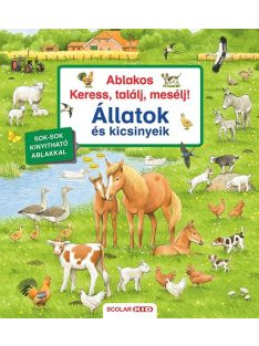 Ablakos Keress, találj, mesélj! - Állatok és kicsinyeik