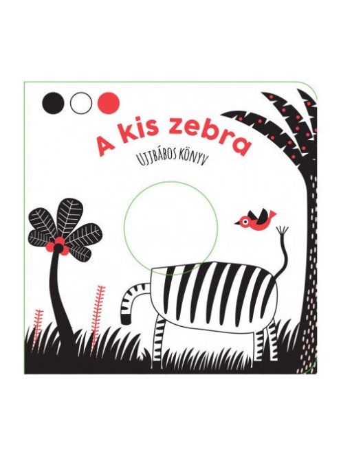 A kis zebra - Ujjbábos könyv