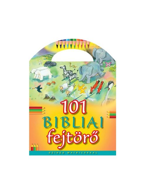 101 bibliai fejtörő - Színes matricákkal