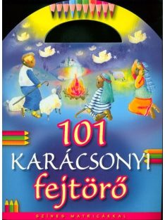 101 KARÁCSONYI FEJTÖRŐ - SZÍNES MATRICÁKKAL §K