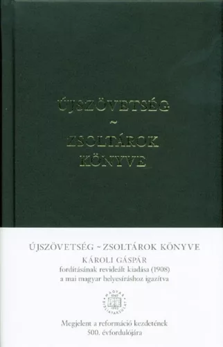 Újszövetség - Zsoltárok könyve /Jubileumi kiadás