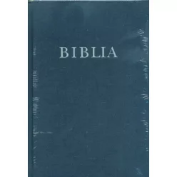 Biblia /Revideált, új fordítású - középméret, vászon (kék) - Biblia  témájú könyvek és olvasmányok