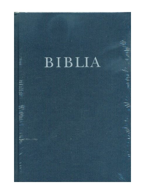 Biblia /Revideált, új fordítású - középméret, vászon (kék)