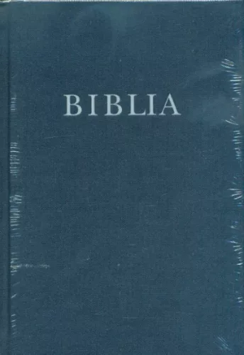 Biblia /Revideált, új fordítású - középméret, vászon (kék) - Biblia  témájú könyvek és olvasmányok