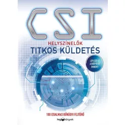 CSI: Helyszínelők - Titkos küldetés - 100 izgalmas bűnügyi fejtörő - Rejtvény, játék  témájú könyvek és olvasmányok