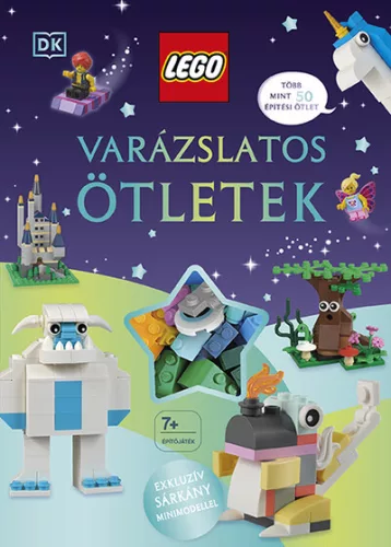 LEGO® Varázslatos ötletek - Exkluzív sárkány minimodellel - Játékkal kombinált mesekönyvek mesék és fejlesztő könyvek gyermekeknek