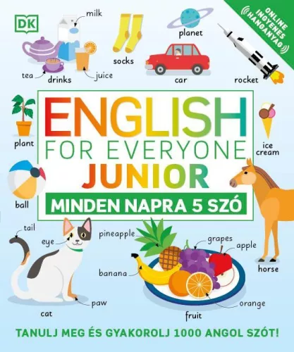 English for Everyone Junior: Minden napra 5 szó - Angol  témájú könyvek és olvasmányok