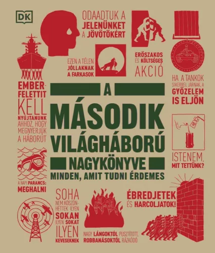 A második világháború nagykönyve - Minden, amit tudni érdemes - Ismeretterjesztő  témájú könyvek és olvasmányok