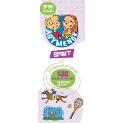 Agymenők - Sport 7-14 éveseknek - 500 kérdés és válasz 3 nehézségi szint - Kártya  témájú könyvek és olvasmányok