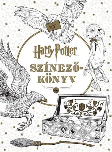 Harry Potter színezőkönyv (új kiadás) - Kreativitás  témájú könyvek és olvasmányok