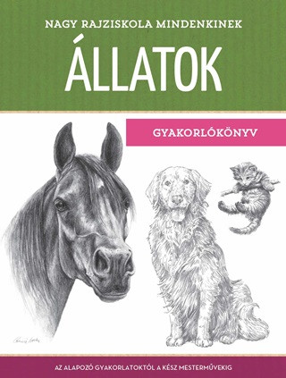 Nagy rajziskola mindenkinek - Állatok - Gyakorlókönyv - Kreativitás  témájú könyvek és olvasmányok