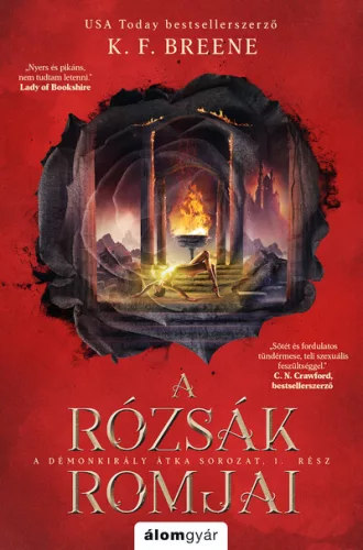 A rózsák romjai - A Démonkirály átka 1. - Regények, elbeszélések  témájú könyvek és olvasmányok