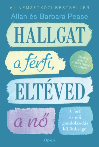 Hallgat a férfi, eltéved a nő - A férfi és női gondolkodás különbségei - Pszichológia  témájú könyvek és olvasmányok