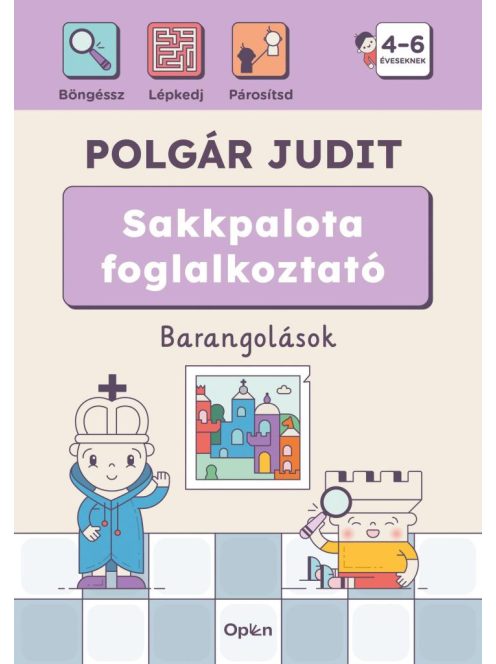 Sakkpalota foglalkoztató - Barangolások - 4-6 éveseknek