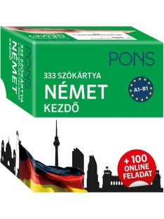   PONS 333 szókártya Német kezdő + 100 online feladat - Kezdő és újrakezdő nyelvtanulóknak