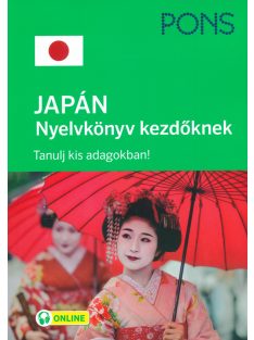   PONS JAPÁN nyelvkönyv kezdőknek + ONLINE letölthető hanganyag - Japán nyelvkönyv kezdőknek az alapok elsajátításáért!