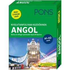 PONS Nyelvtanfolyam kezdőknek ANGOL - Kezdő és újrakezdő nyelvtanulóknak - Hanganyag pendrive-on és webről letölthető (ú - Angol  témájú könyvek és olvasmányok