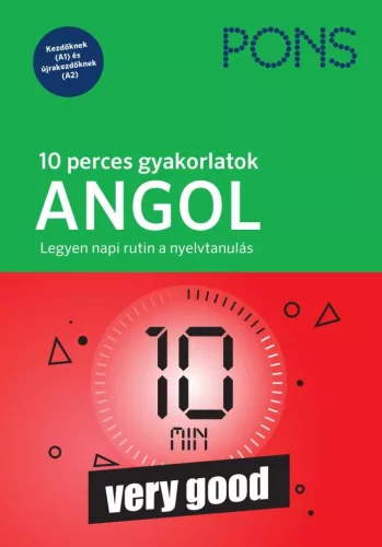 PONS 10 perces gyakorlatok ANGOL - Napi 10 perc gyakorlás a sikeres nyelvtanuláshoz - Angol  témájú könyvek és olvasmányok