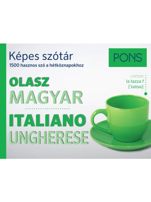 PONS Képes szótár - Olasz-Magyar - 1500 hasznos szó a hétköznapokhoz