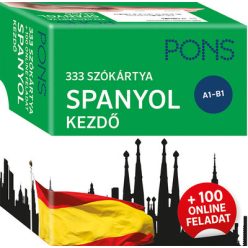 PONS 333 szókártya SPANYOL kezdő - + 100 online feladat