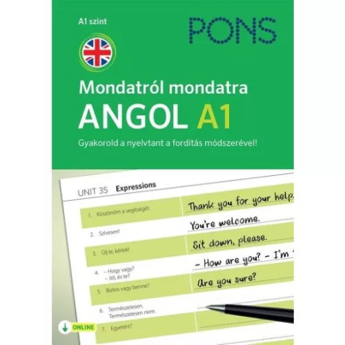 PONS Mondatról mondatra Angol A1 - Gyakorold a nyelvtant a fordítás módszerével! (új kiadás) - Angol  témájú könyvek és olvasmányok