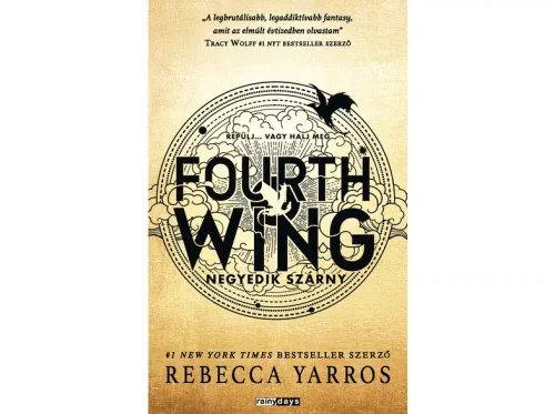 Fourth Wing - Negyedik szárny - Fantasy  témájú könyvek és olvasmányok