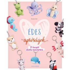 Édes apróságok - 23 horgolt állatka kulcstartóra