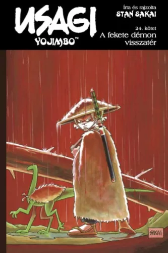 Usagi Yojimbo 24. - A fekete démon visszatér - Képregények  témájú könyvek és olvasmányok