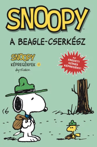 Snoopy képregények 12. - A beagle-cserkész - Képregények  témájú könyvek és olvasmányok