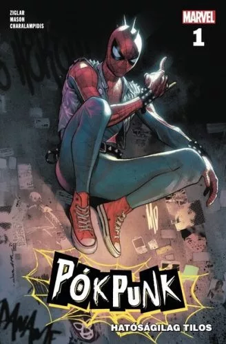 Marvel: Pókpunk 1. - Hatóságilag tilos (képregény) - Képregények  témájú könyvek és olvasmányok