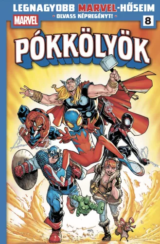 Pókkölyök 4. - Legnagyobb Marvel-hőseim 8. (képregény) - Képregények  témájú könyvek és olvasmányok
