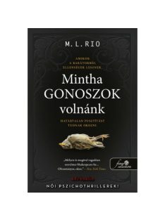 Mintha gonoszok volnánk (madaras borító)