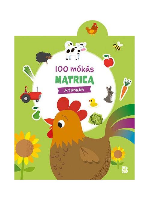 100 mókás matrica - A tanyán