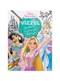   Vízzel festhető színezőkönyv: Disney hercegnők (új kiadás)
