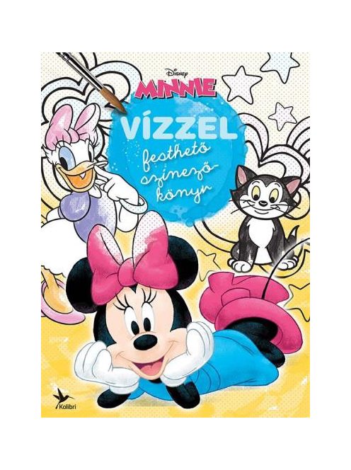 Vízzel festhető színezőkönyv: Minnie (új kiadás)