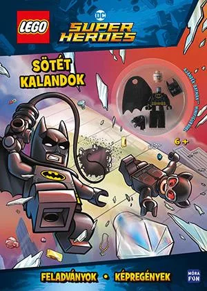 LEGO DC: Sötét kalandok - Foglalkoztatókönyv Batman minifigurával - Foglalkoztatók  témájú könyvek és olvasmányok