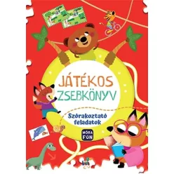 Játékos zsebkönyv - Szórakoztató feladatok - Játékkal kombinált mesekönyvek mesék és fejlesztő könyvek gyermekeknek