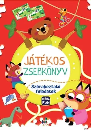 Játékos zsebkönyv - Szórakoztató feladatok - Játékkal kombinált mesekönyvek mesék és fejlesztő könyvek gyermekeknek